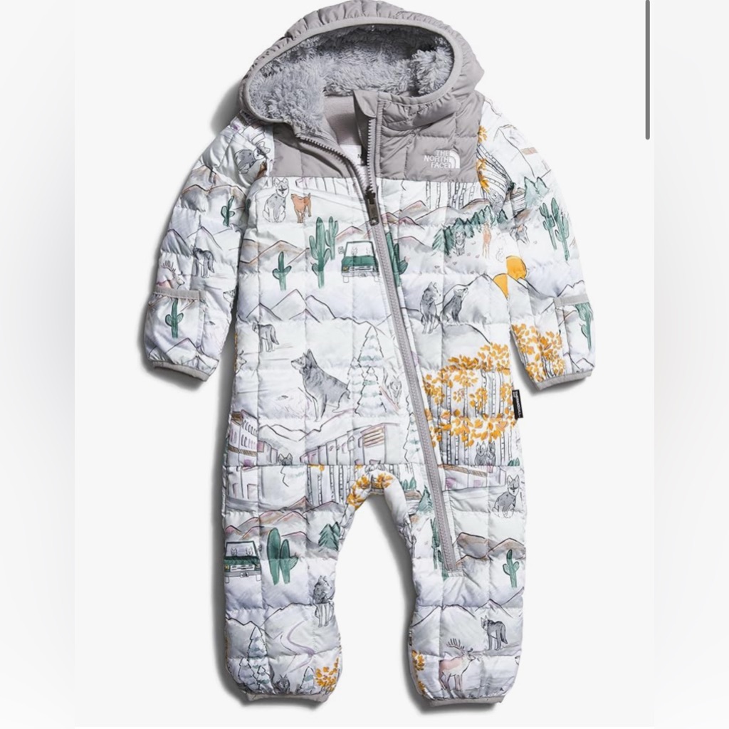 The North Face Infant Baby Thermoball One-Piece Snow Suit Bunting 3-6 Months
